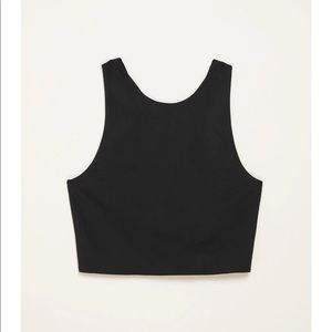 Girlfriend Collective Black Dylan Tank Bra